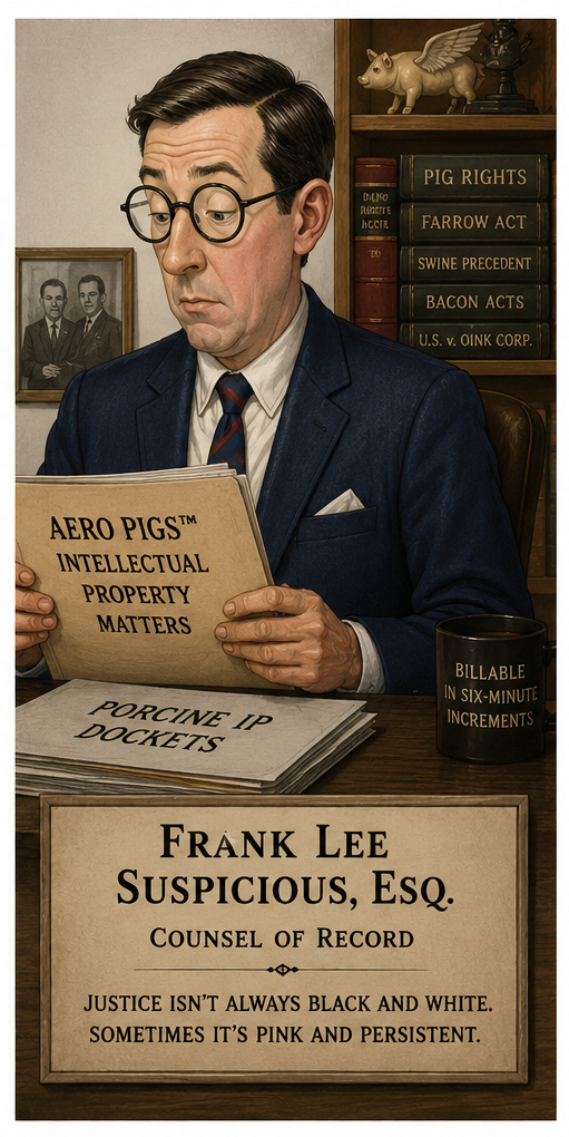 Frank Lee Suspicious, Esq., counsel of record